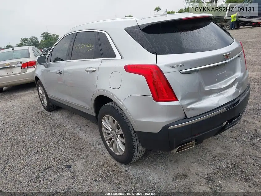 2017 Cadillac Xt5 Standard VIN: 1GYKNARS2HZ109131 Lot: 45357083