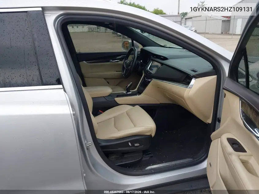 2017 Cadillac Xt5 Standard VIN: 1GYKNARS2HZ109131 Lot: 45357083