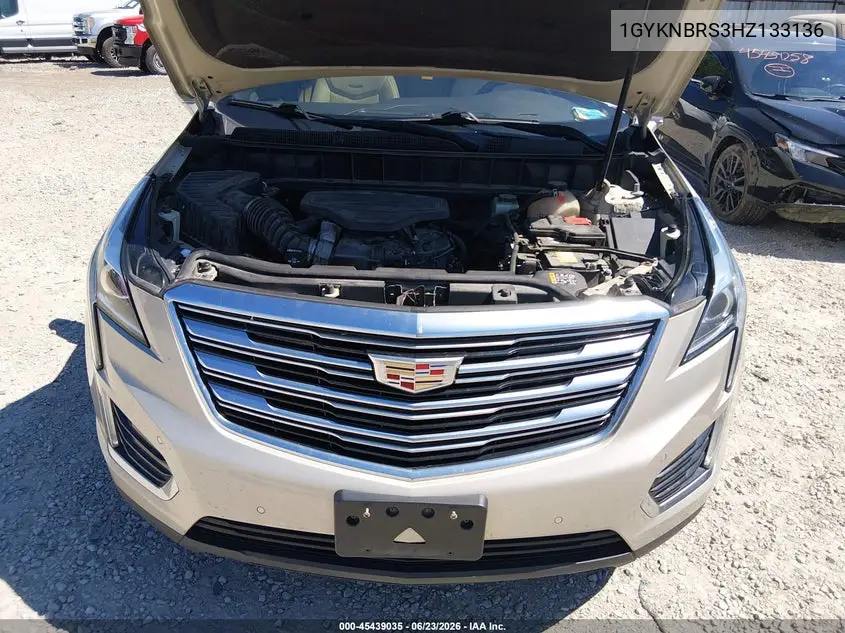 2017 Cadillac Xt5 Luxury VIN: 1GYKNBRS3HZ133136 Lot: 45439035