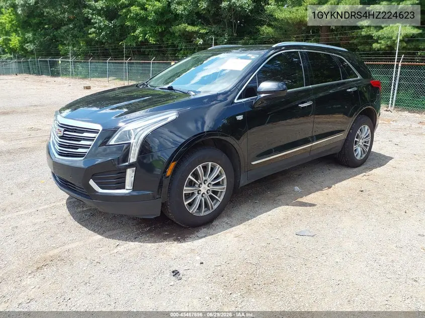 2017 Cadillac Xt5 Luxury VIN: 1GYKNDRS4HZ224623 Lot: 45467696