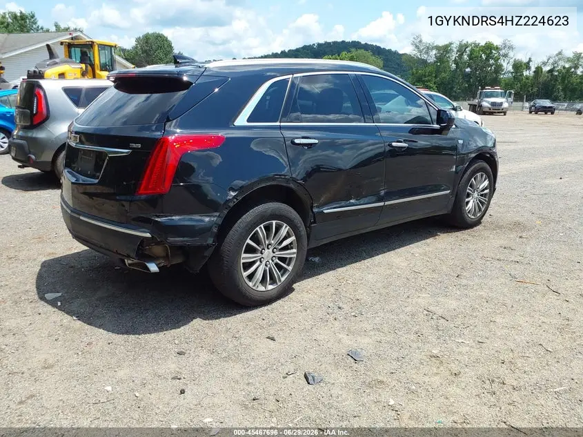 2017 Cadillac Xt5 Luxury VIN: 1GYKNDRS4HZ224623 Lot: 45467696