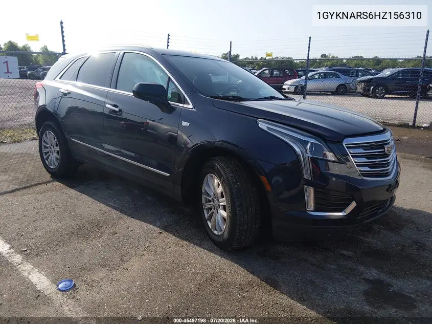 2017 Cadillac Xt5 Standard VIN: 1GYKNARS6HZ156310 Lot: 45497198