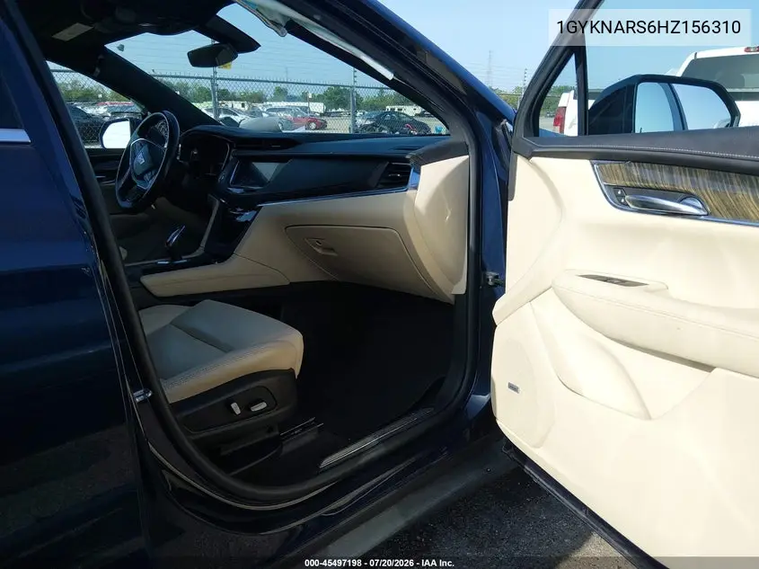 2017 Cadillac Xt5 Standard VIN: 1GYKNARS6HZ156310 Lot: 45497198