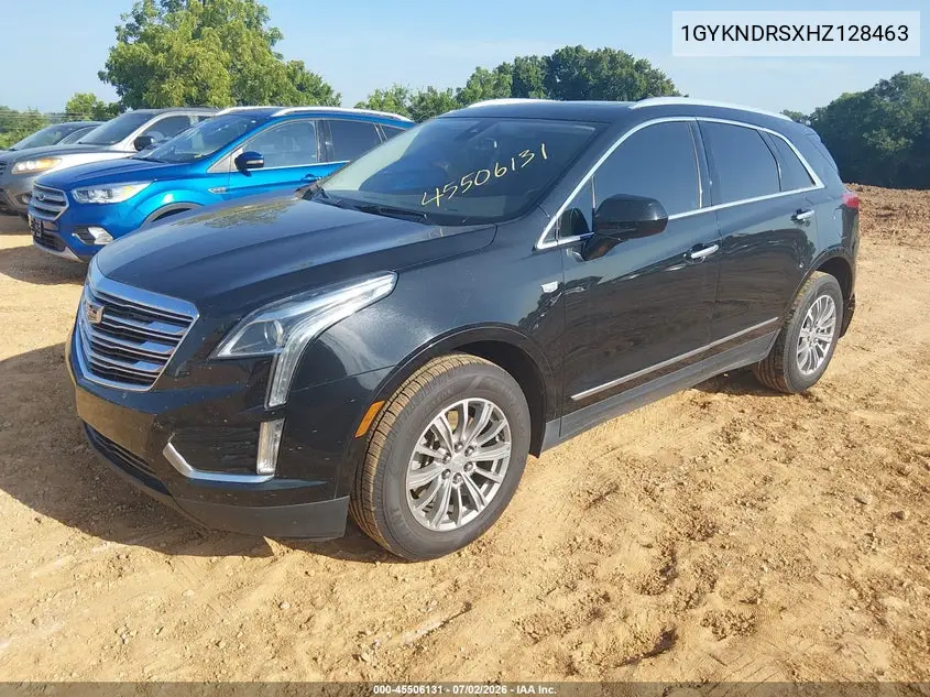 2017 Cadillac Xt5 Luxury VIN: 1GYKNDRSXHZ128463 Lot: 45506131