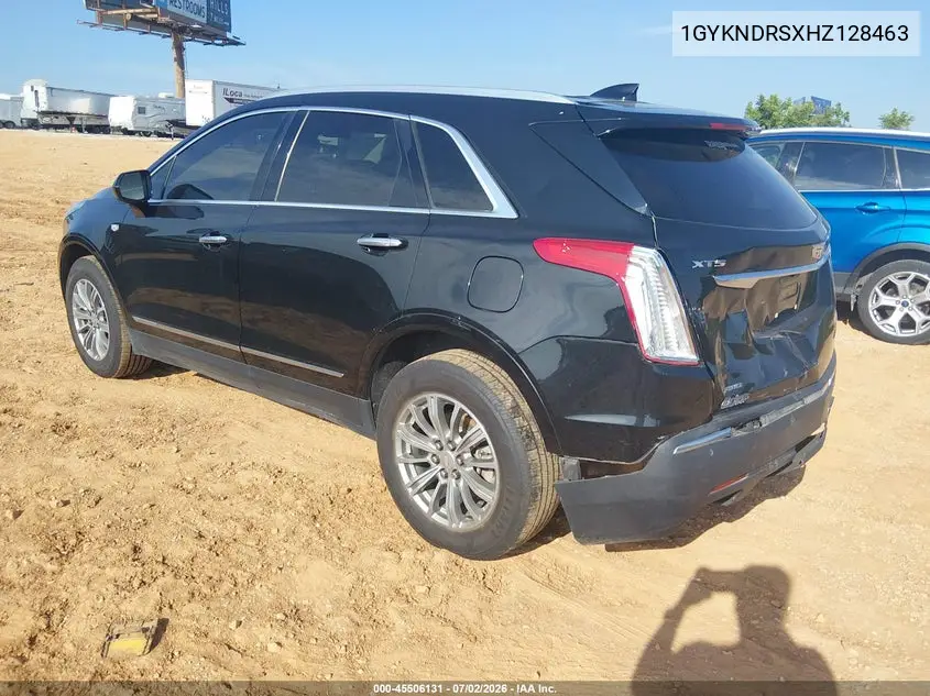 2017 Cadillac Xt5 Luxury VIN: 1GYKNDRSXHZ128463 Lot: 45506131