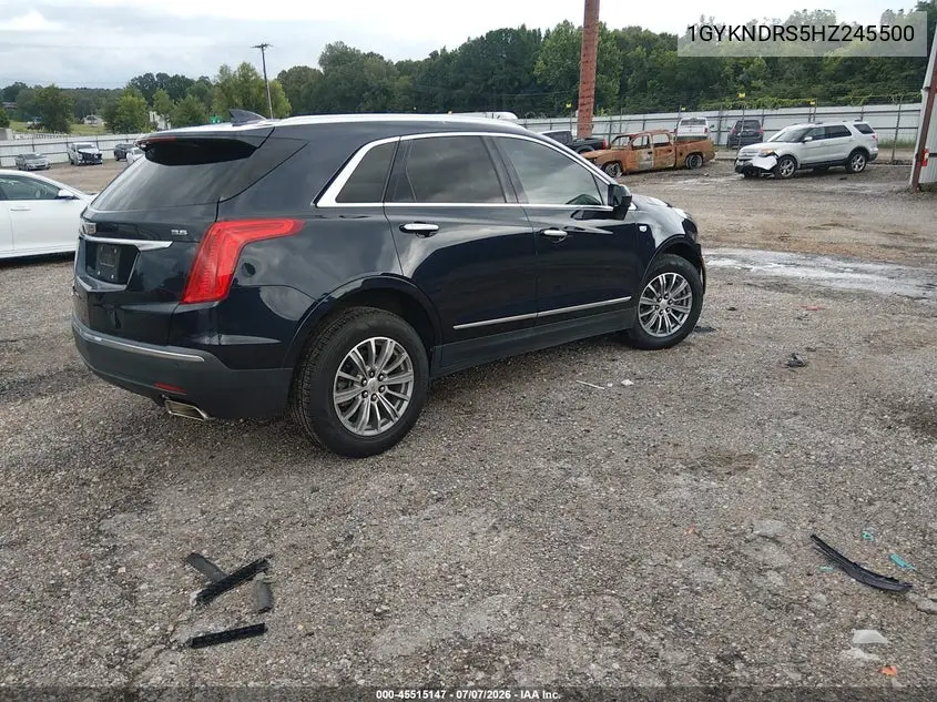 2017 Cadillac Xt5 Luxury VIN: 1GYKNDRS5HZ245500 Lot: 45515147