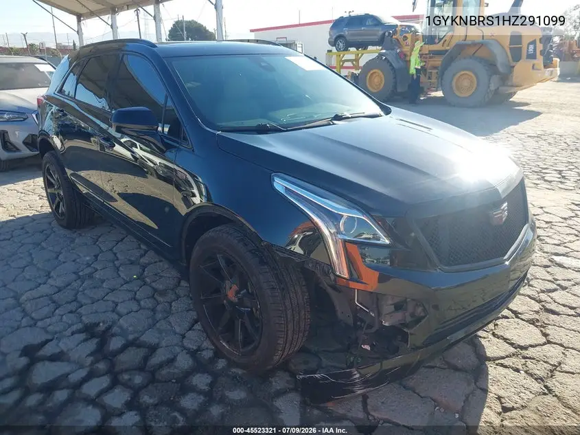 2017 Cadillac Xt5 Luxury VIN: 1GYKNBRS1HZ291099 Lot: 45523321