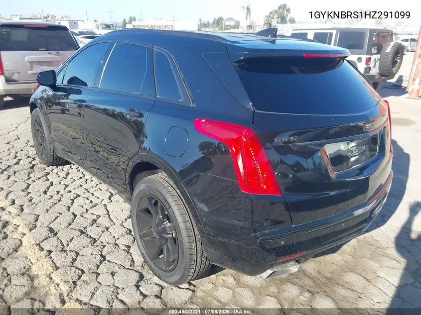 2017 Cadillac Xt5 Luxury VIN: 1GYKNBRS1HZ291099 Lot: 45523321