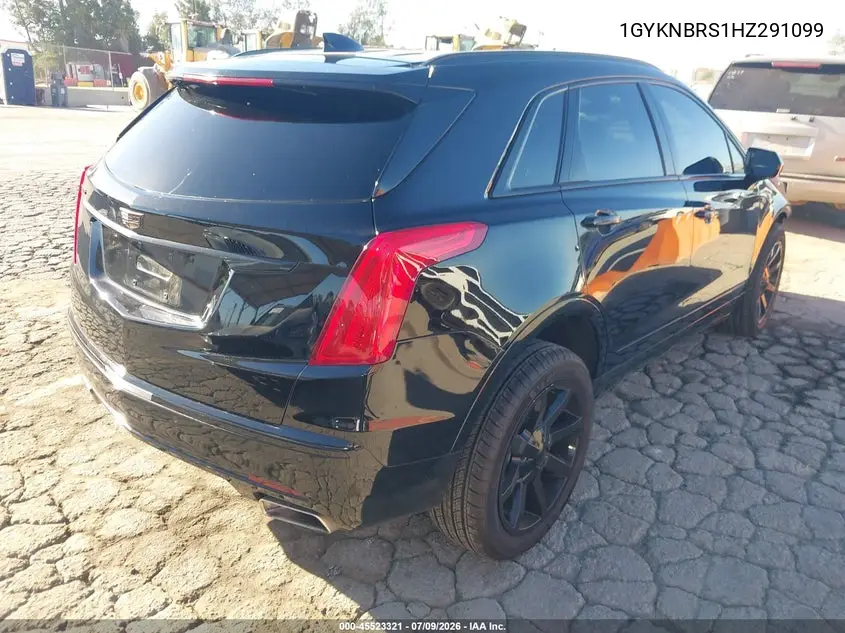2017 Cadillac Xt5 Luxury VIN: 1GYKNBRS1HZ291099 Lot: 45523321