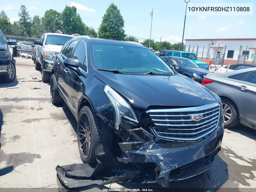 2017 Cadillac Xt5 Platinum VIN: 1GYKNFRS0HZ110808 Lot: 45528057