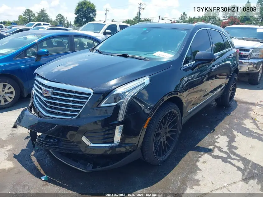 2017 Cadillac Xt5 Platinum VIN: 1GYKNFRS0HZ110808 Lot: 45528057