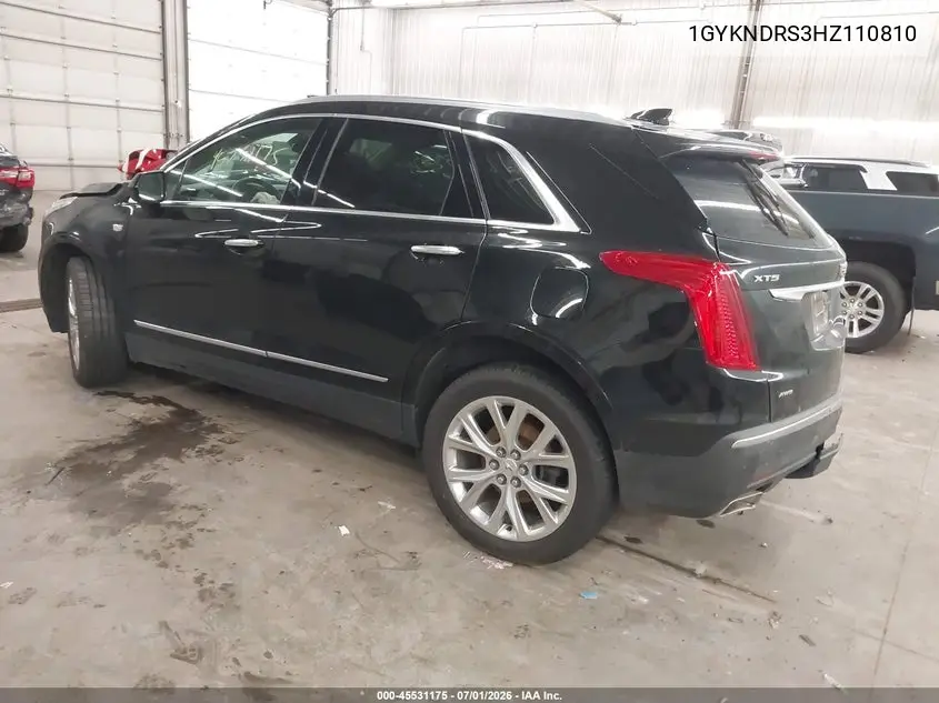 2017 Cadillac Xt5 Luxury VIN: 1GYKNDRS3HZ110810 Lot: 45531175