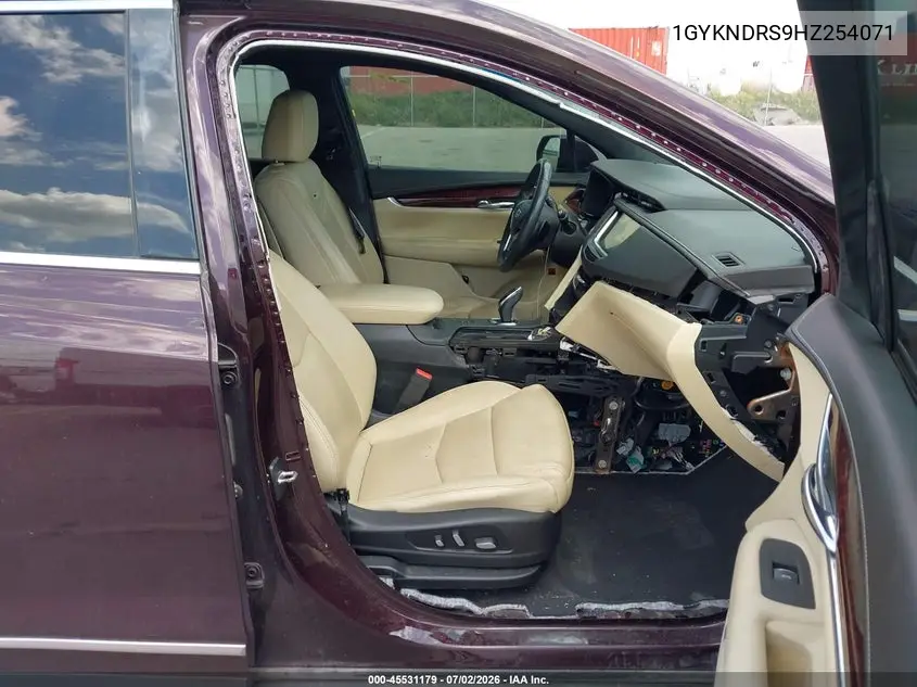 2017 Cadillac Xt5 Luxury VIN: 1GYKNDRS9HZ254071 Lot: 45531179