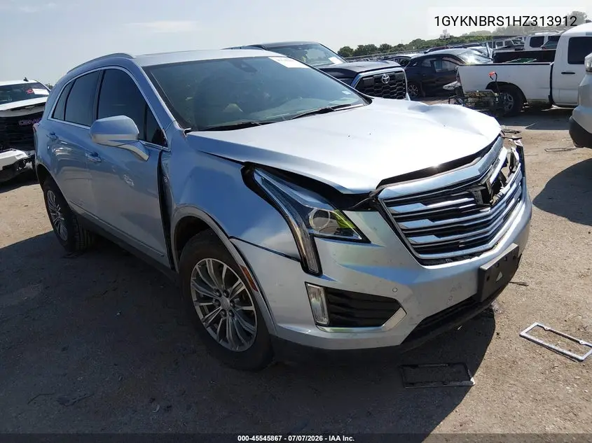 2017 Cadillac Xt5 Luxury VIN: 1GYKNBRS1HZ313912 Lot: 45545867
