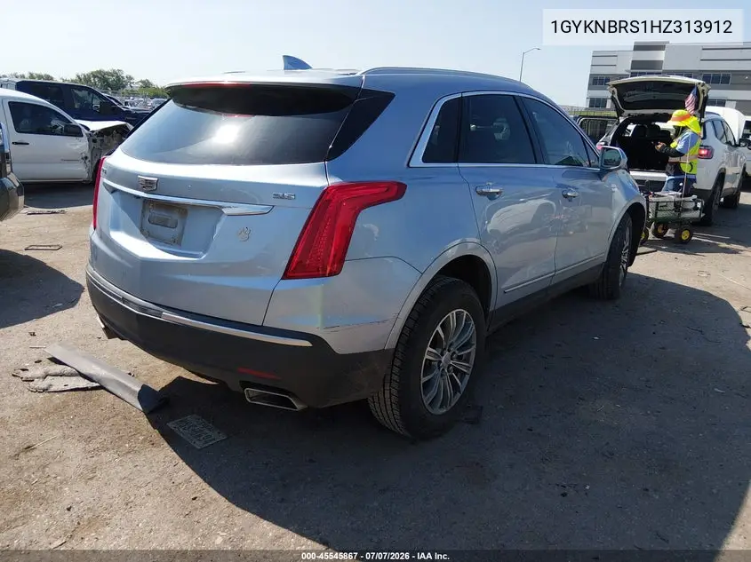 2017 Cadillac Xt5 Luxury VIN: 1GYKNBRS1HZ313912 Lot: 45545867