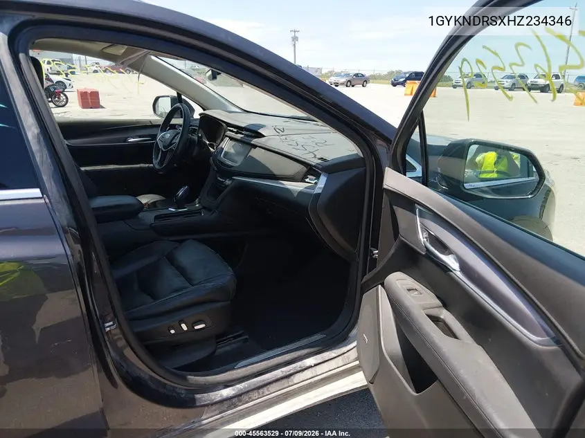 2017 Cadillac Xt5 Luxury VIN: 1GYKNDRSXHZ234346 Lot: 45563529