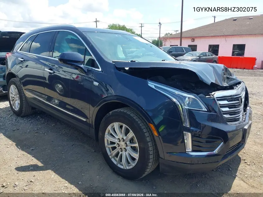 2017 Cadillac Xt5 Standard VIN: 1GYKNARS8HZ302075 Lot: 45563868