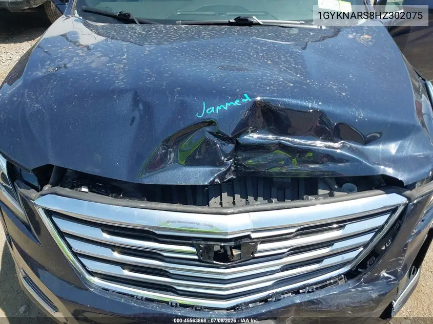2017 Cadillac Xt5 Standard VIN: 1GYKNARS8HZ302075 Lot: 45563868