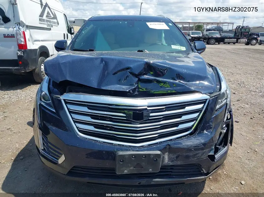 2017 Cadillac Xt5 Standard VIN: 1GYKNARS8HZ302075 Lot: 45563868