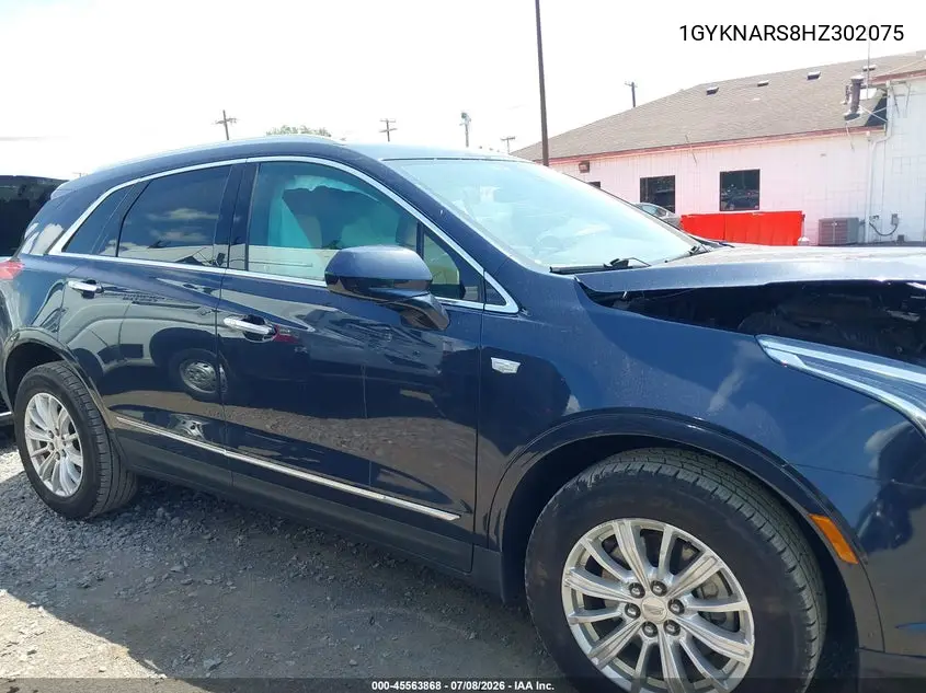 2017 Cadillac Xt5 Standard VIN: 1GYKNARS8HZ302075 Lot: 45563868