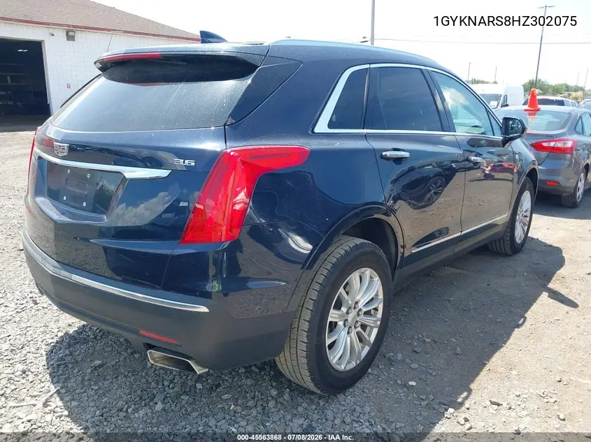 2017 Cadillac Xt5 Standard VIN: 1GYKNARS8HZ302075 Lot: 45563868