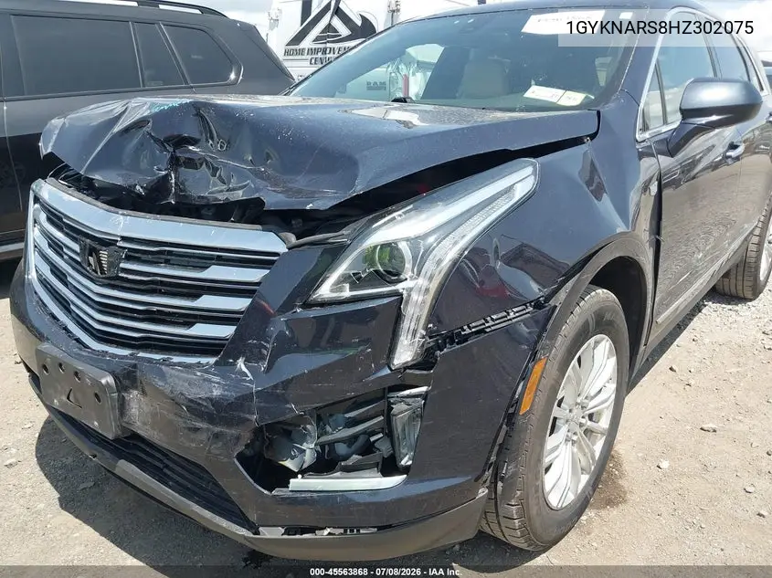 2017 Cadillac Xt5 Standard VIN: 1GYKNARS8HZ302075 Lot: 45563868