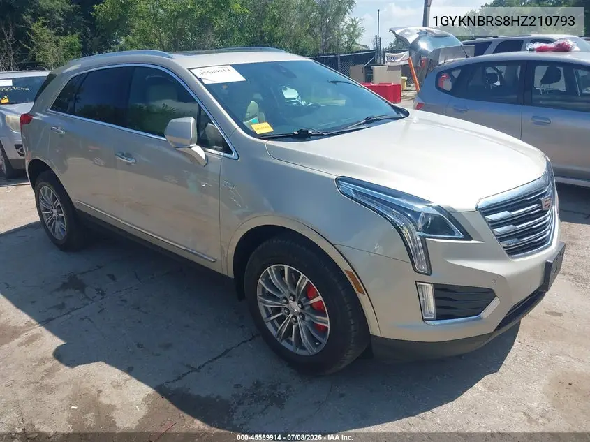 2017 Cadillac Xt5 Luxury VIN: 1GYKNBRS8HZ210793 Lot: 45569914