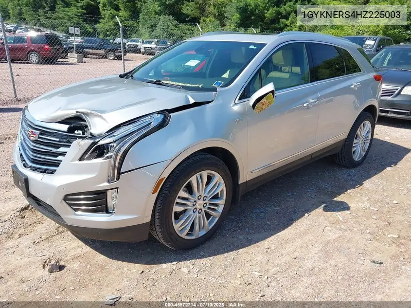 2017 Cadillac Xt5 Premium Luxury VIN: 1GYKNERS4HZ225003 Lot: 45572714