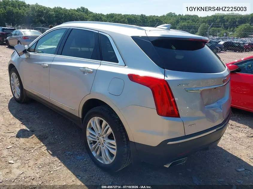 2017 Cadillac Xt5 Premium Luxury VIN: 1GYKNERS4HZ225003 Lot: 45572714