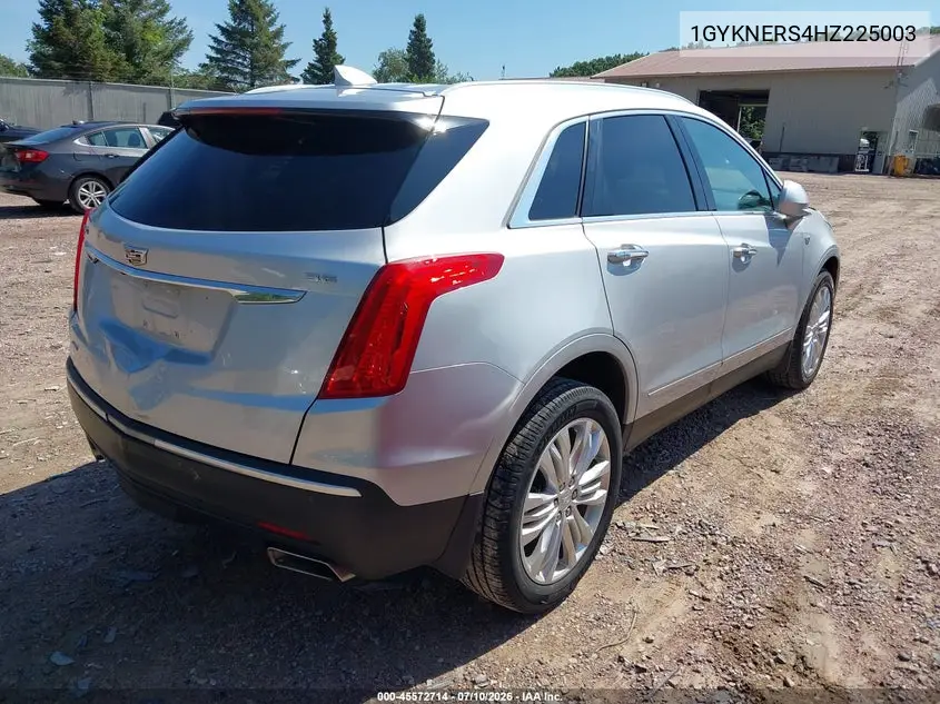 2017 Cadillac Xt5 Premium Luxury VIN: 1GYKNERS4HZ225003 Lot: 45572714
