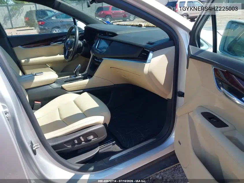 2017 Cadillac Xt5 Premium Luxury VIN: 1GYKNERS4HZ225003 Lot: 45572714