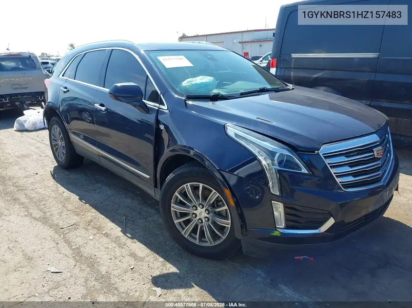 2017 Cadillac Xt5 Luxury VIN: 1GYKNBRS1HZ157483 Lot: 45577508