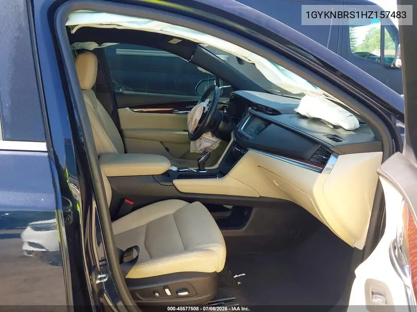 2017 Cadillac Xt5 Luxury VIN: 1GYKNBRS1HZ157483 Lot: 45577508