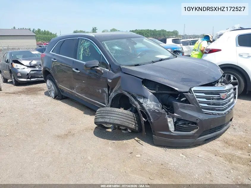 2017 Cadillac Xt5 Luxury VIN: 1GYKNDRSXHZ172527 Lot: 45614894