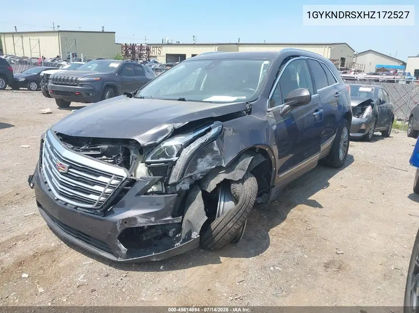 2017 Cadillac Xt5 Luxury VIN: 1GYKNDRSXHZ172527 Lot: 45614894