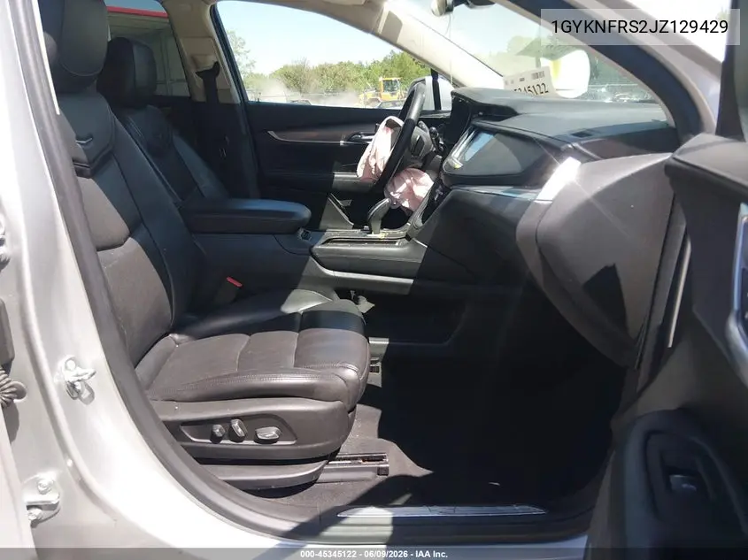 2018 Cadillac Xt5 Premium Luxury VIN: 1GYKNFRS2JZ129429 Lot: 45345122