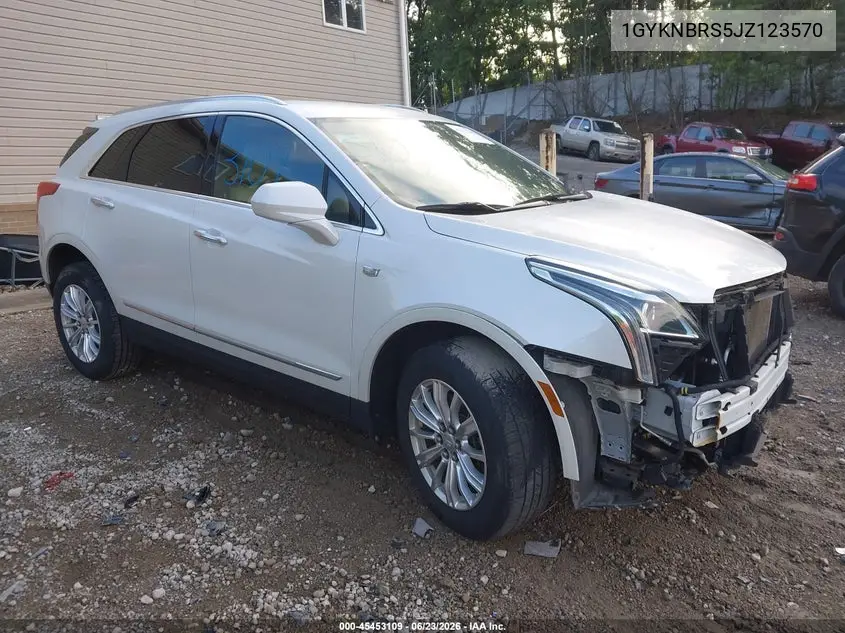 2018 Cadillac Xt5 Standard VIN: 1GYKNBRS5JZ123570 Lot: 45453109