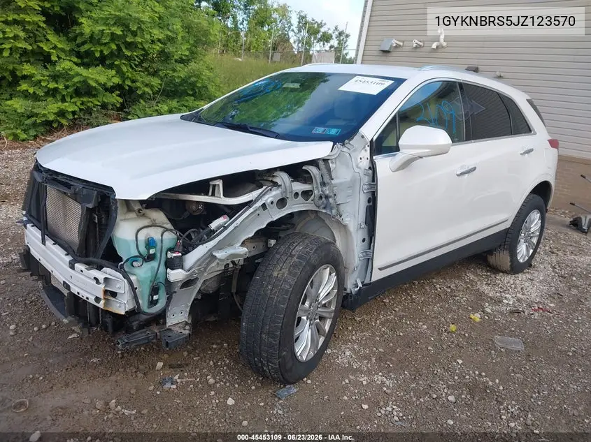 2018 Cadillac Xt5 Standard VIN: 1GYKNBRS5JZ123570 Lot: 45453109