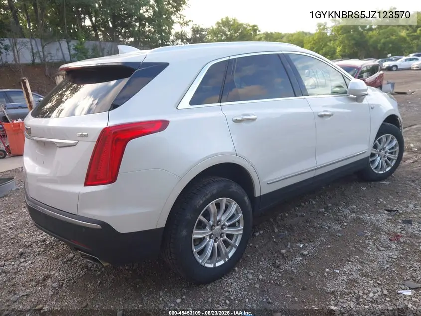 2018 Cadillac Xt5 Standard VIN: 1GYKNBRS5JZ123570 Lot: 45453109