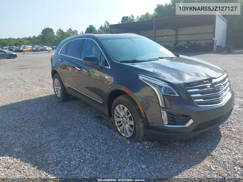 2018 Cadillac Xt5 Standard VIN: 1GYKNARS5JZ127127 Lot: 45493026