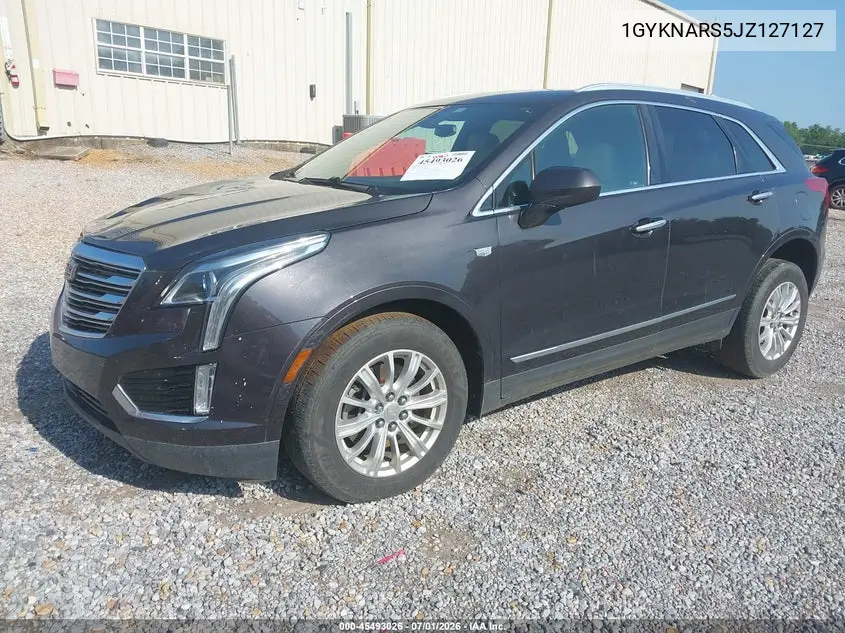 2018 Cadillac Xt5 Standard VIN: 1GYKNARS5JZ127127 Lot: 45493026