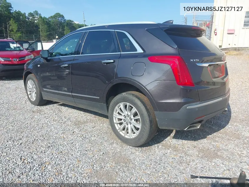 2018 Cadillac Xt5 Standard VIN: 1GYKNARS5JZ127127 Lot: 45493026