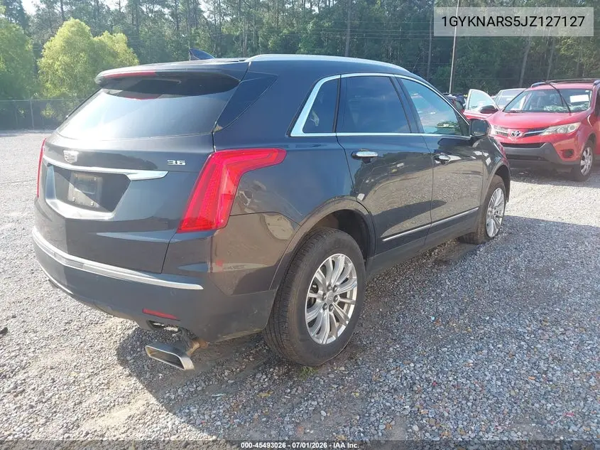 2018 Cadillac Xt5 Standard VIN: 1GYKNARS5JZ127127 Lot: 45493026