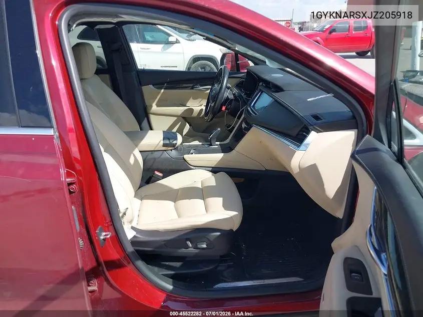 2018 Cadillac Xt5 Standard VIN: 1GYKNARSXJZ205918 Lot: 45522282
