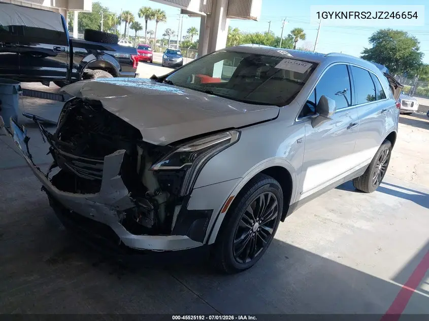 2018 Cadillac Xt5 Premium Luxury VIN: 1GYKNFRS2JZ246654 Lot: 45525192