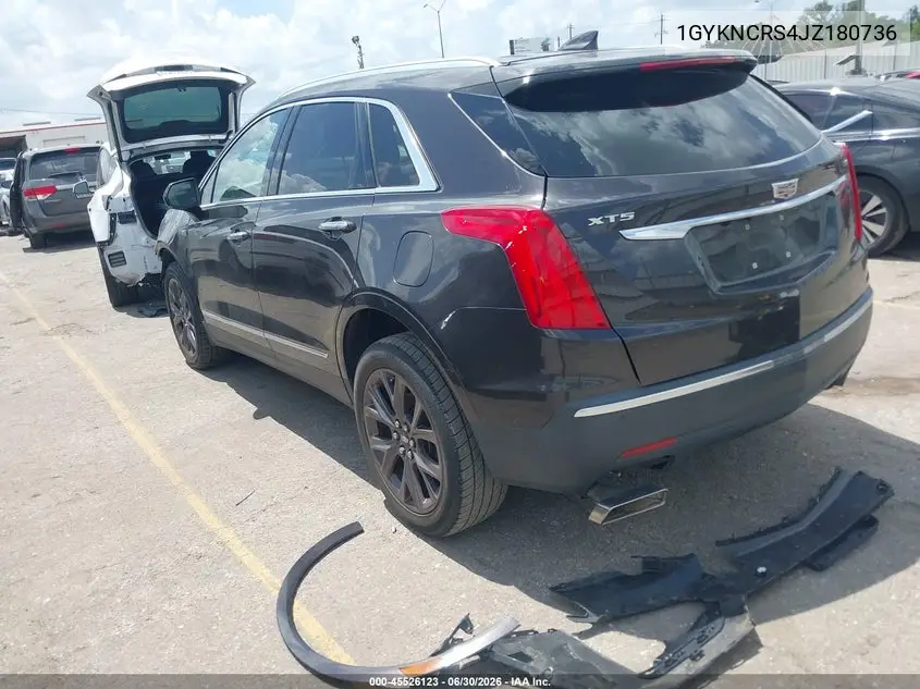 2018 Cadillac Xt5 Luxury VIN: 1GYKNCRS4JZ180736 Lot: 45526123