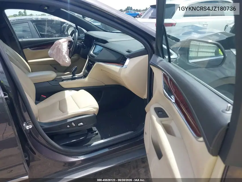 2018 Cadillac Xt5 Luxury VIN: 1GYKNCRS4JZ180736 Lot: 45526123