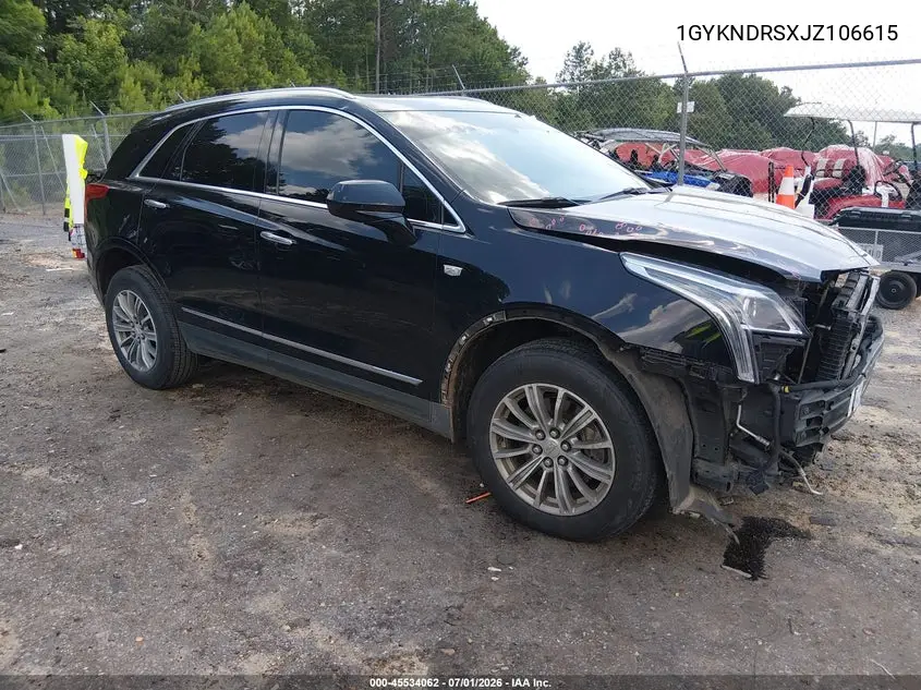 2018 Cadillac Xt5 Luxury VIN: 1GYKNDRSXJZ106615 Lot: 45534062