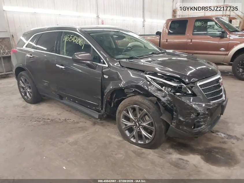 2018 Cadillac Xt5 Luxury VIN: 1GYKNDRS5JZ217735 Lot: 45542061
