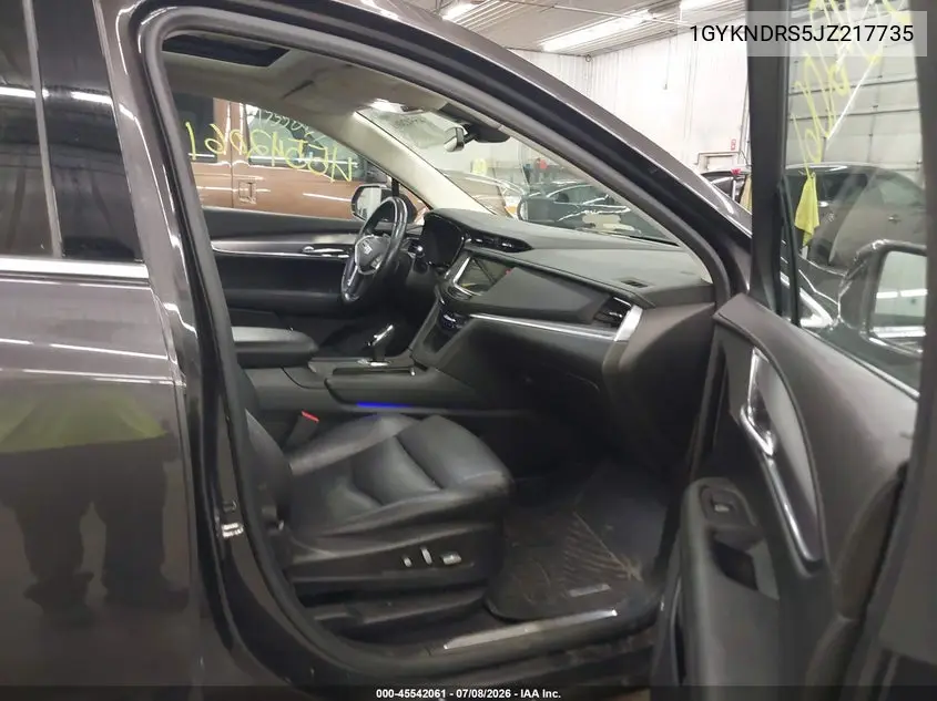 2018 Cadillac Xt5 Luxury VIN: 1GYKNDRS5JZ217735 Lot: 45542061